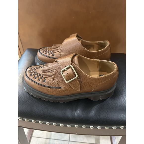 Dr. Martens Other - Dr. Martens Ramsey Monk KLT Brown C.F. Steade Loafers Men’s Sz 5, Women’s Sz 6